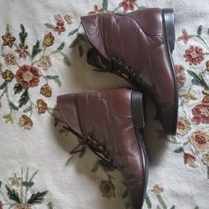 1990s brown boots size 7